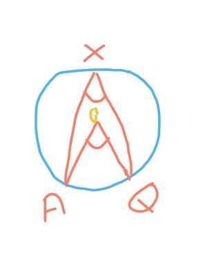 1) With the help of given figure. a) Write the names of minor and major arcs. b) If-example-1