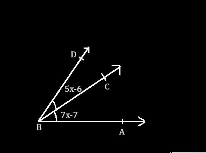 QUICK PLZZ!!! If m<ABD = 71°, what are m<ABC and m<DBC?​-example-1