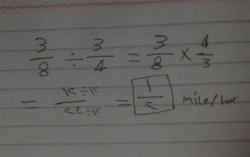 Which speeds are equal to 1/2 mile per hour? Mark all that apply. 5/6 mile/5/12 hour-example-1