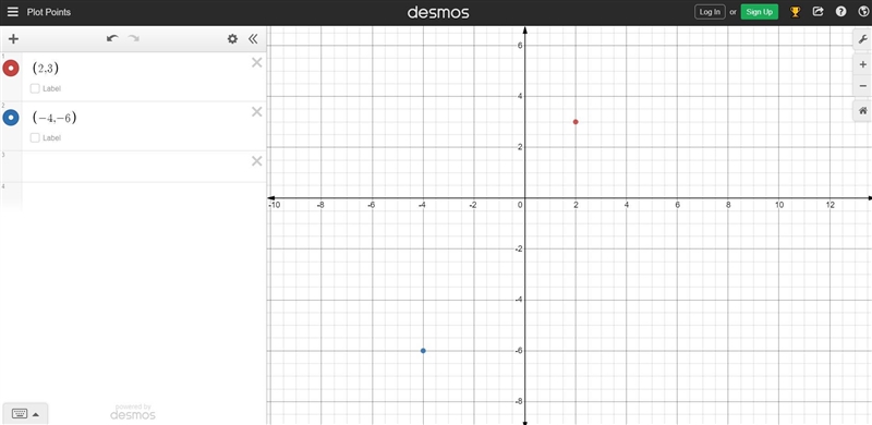 If A(2, 3) and B(-4, -6), find AB.---example-1