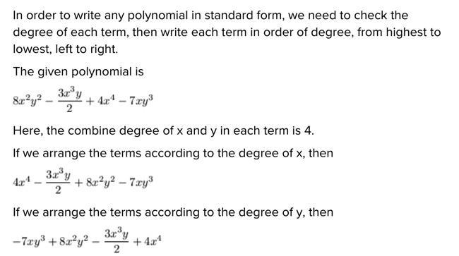 Which represents the polynomial written in standard form? 8x2y2 – StartFraction 3 x-example-1