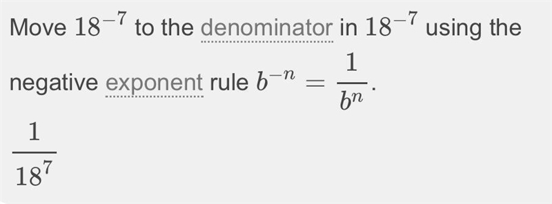 Change the negative exponent to a positive exponent-example-1