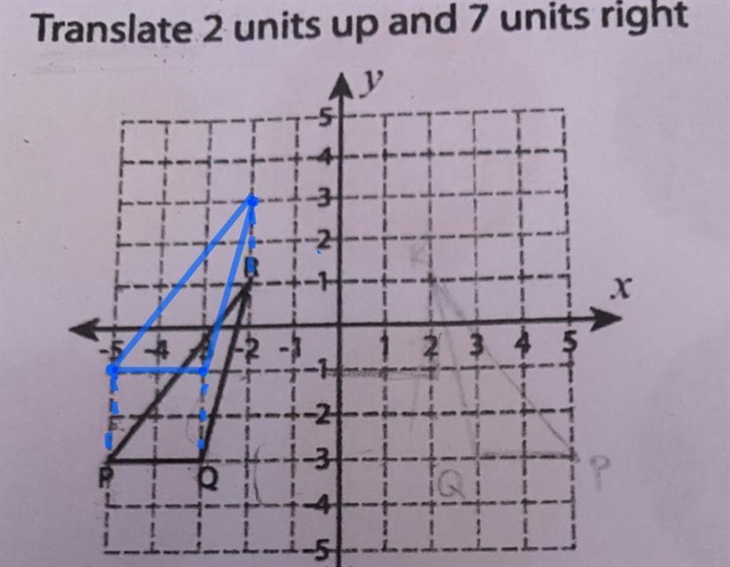 Translate 2 units up and 7 units right.-example-1