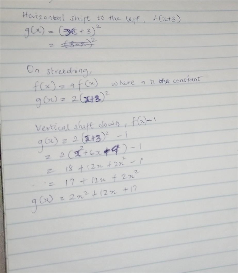 In the graphs below the one on the right is the graph of f (x) = x^2. The second graph-example-1