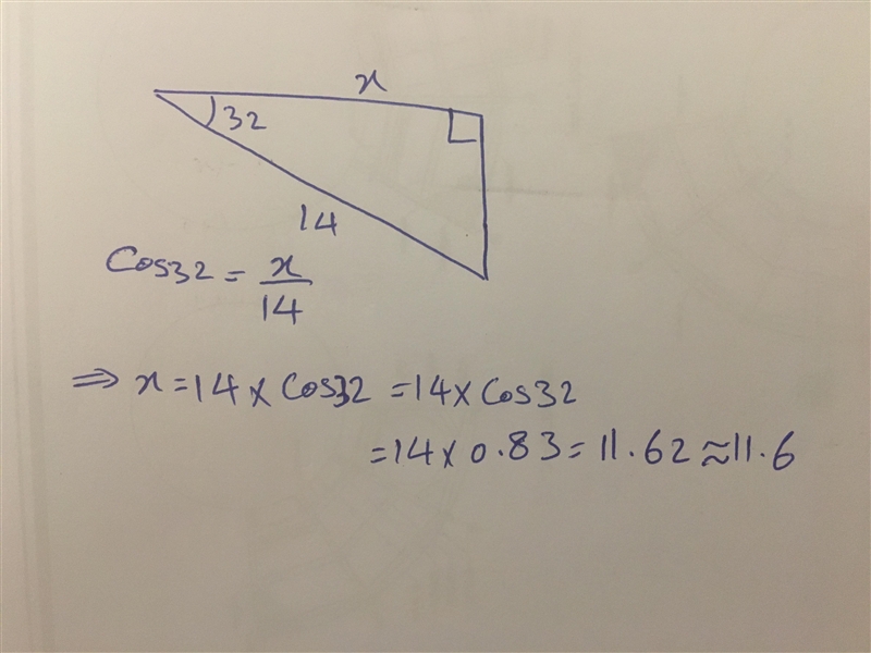 Solve for x, round to tenth-example-1