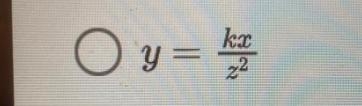 3. The value of y varies directly with cand inversely with the square of z. What equation-example-1