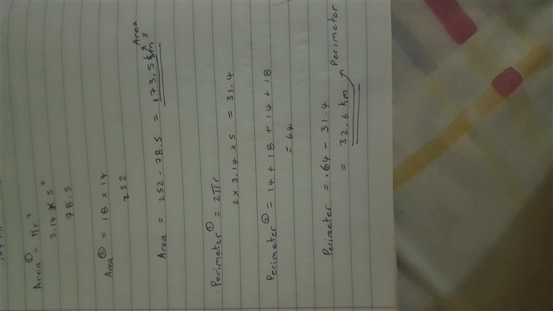 Can someone help me please I need both the area and perimeter thank you-example-1