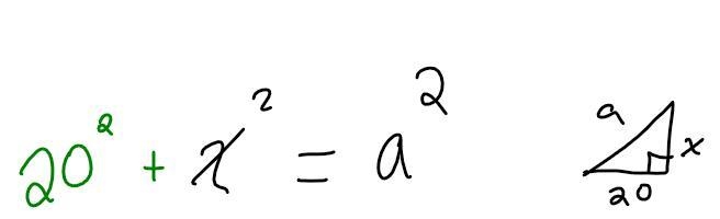 Solve for the missing side: simplify the radical ​-example-2