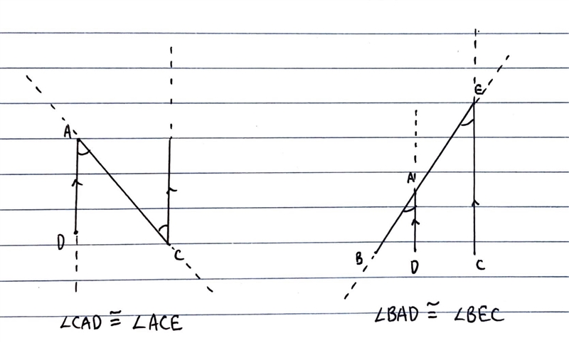 \underline{ \underline{ \text{Question}}} : In the adjoining figure , AD is the bisector-example-1