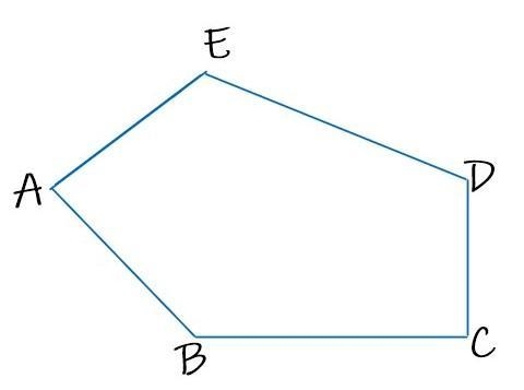 To the nearest unit, what is the perimeter of this pentagon? 5 4 3 2 1 65 -3 -2 -1 2 3 4 بي ط ا 27 units-example-1