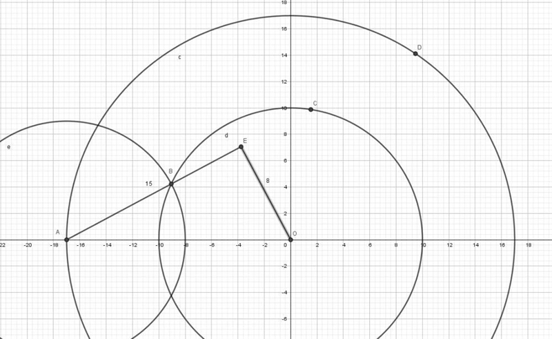 , 20. In the figure, O is the centre of the concentric circles of radii 17 cm and-example-1