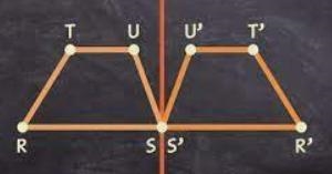 Picture of reflected trapezoid above the line-example-2