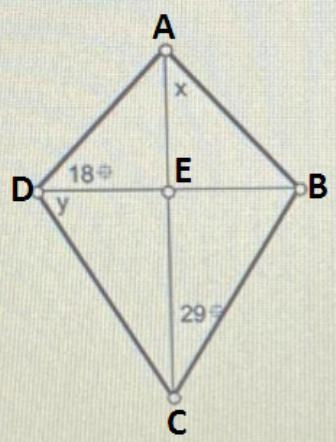 PLEASE HELP!! find x and y-example-1