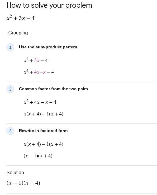 Factorise x2+3x-4. please-example-1