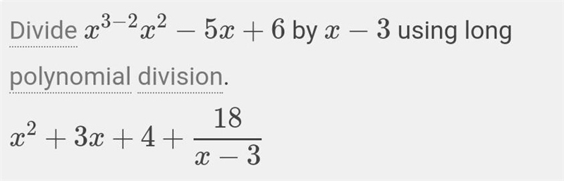 How do I solve this equation with long polynomial division?-example-1