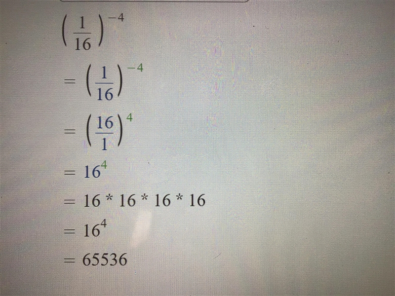 Which expression is equivalent to (1/16)^-4-example-1