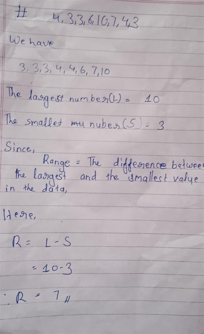 What is the range of 4,3,3,6,10,7,4,3-example-1