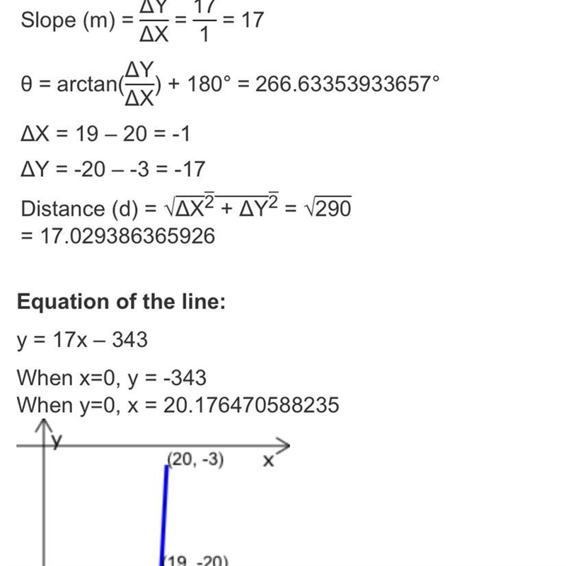 (20,-3),(19,-20) what is the slope of this-example-1