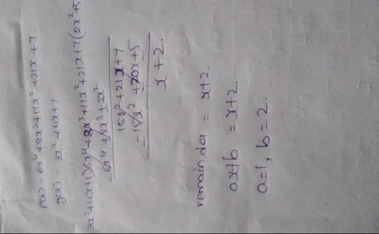 Find the polynomial of least degree to be added to 6x^2+8x^3+17x^2+12x+7 so that 3x-example-1