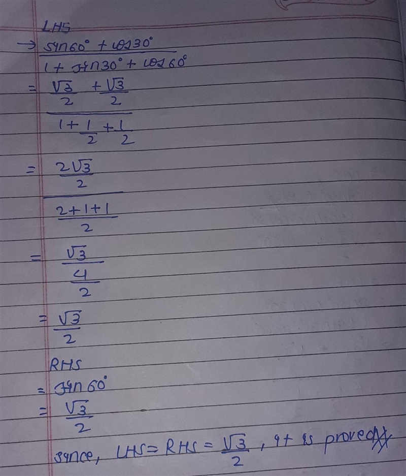 Trigonometric ratios class 9 please answer my questions​-example-1