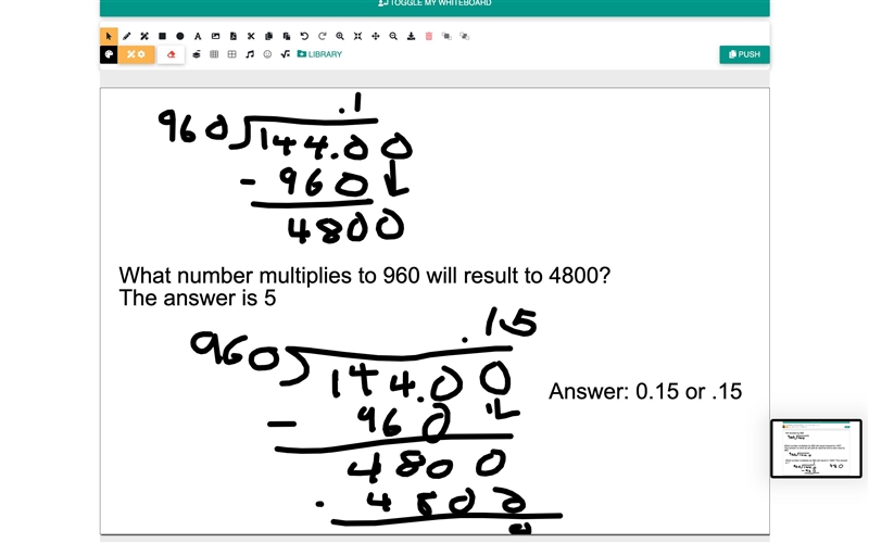 What is 144 divided by 960?Working out is needed.-example-2