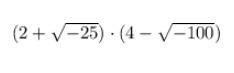 Show all work to multiply quantity 2 plus the square root of negative 25 end quantity-example-1