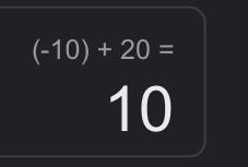 Find the sum -10 +20-example-1