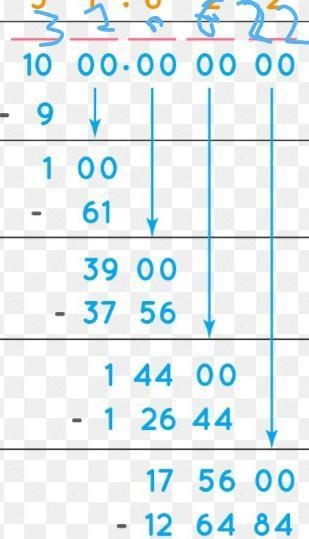 Square root of 10 using graph. please help​-example-1