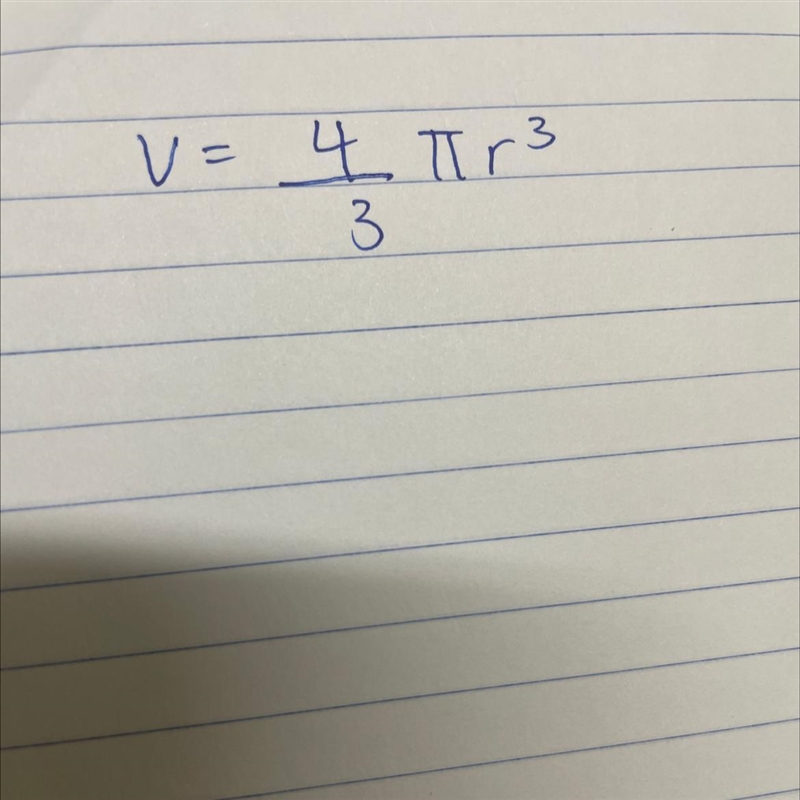 How do you find the volume of a sphere-example-1