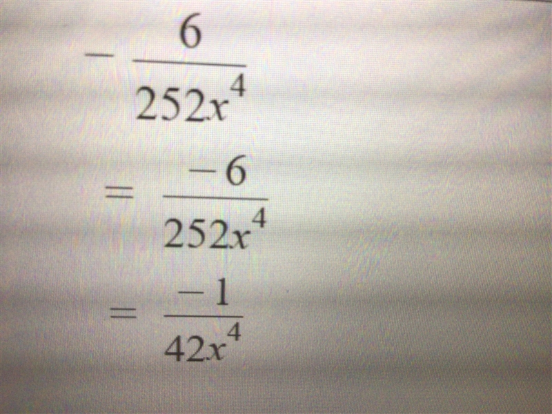 How do I simplify this? - 6 \sqrt{252 {x}^(4) } ​-example-1