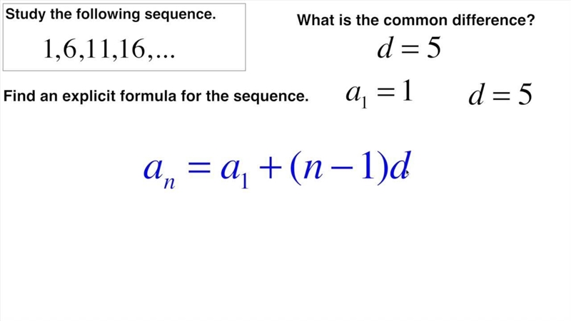 Write an explicit formula, term of sequence HELP I DON’T UNDERSTAND here’s a picture-example-1