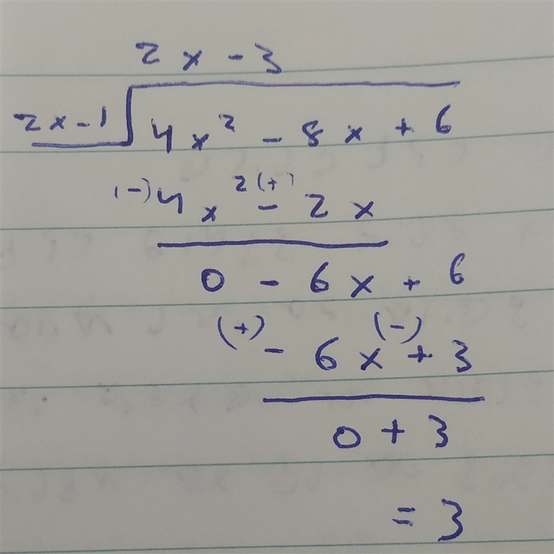 How do I solve this equation using long division?-example-1