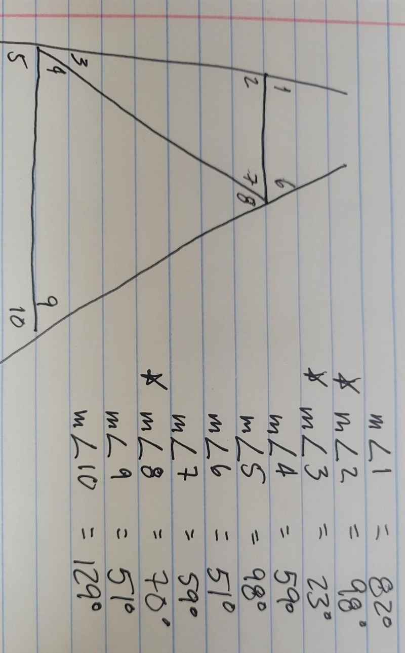 Need help with this geometry homework. Only need question 3-example-1