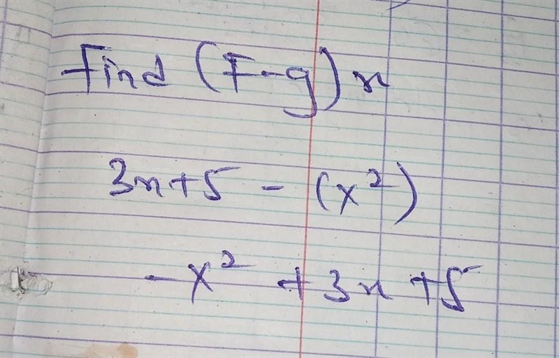 The domain for f(x) and g(x) is the set of all real numbers. Let f(x) = 3x + 5 and-example-1