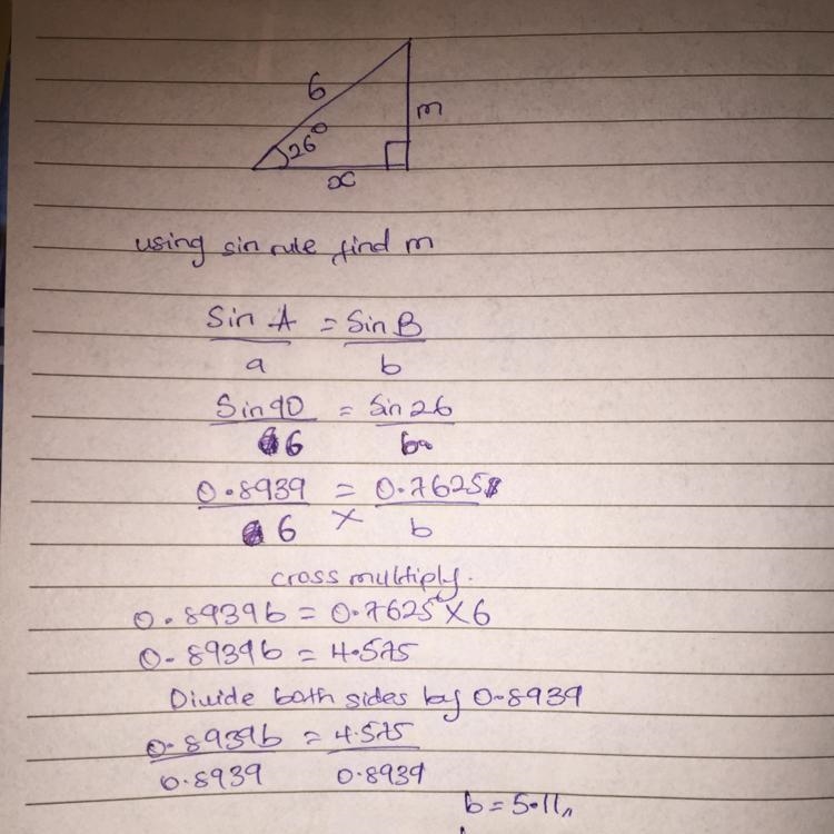 Find the length of x.-example-1