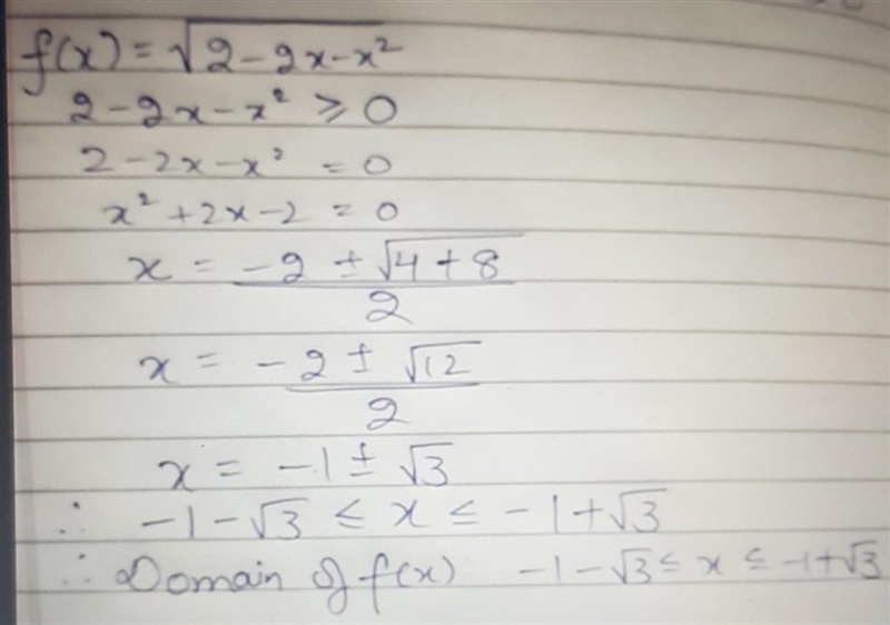 Find the domain: (2x^2-2)/ x-example-1