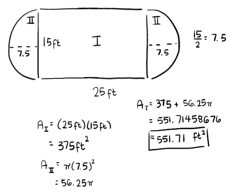 Find the area of this composite figure.-example-1