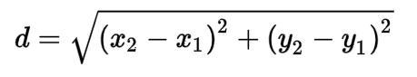 Find the distance between the points P and Q shown below-example-2