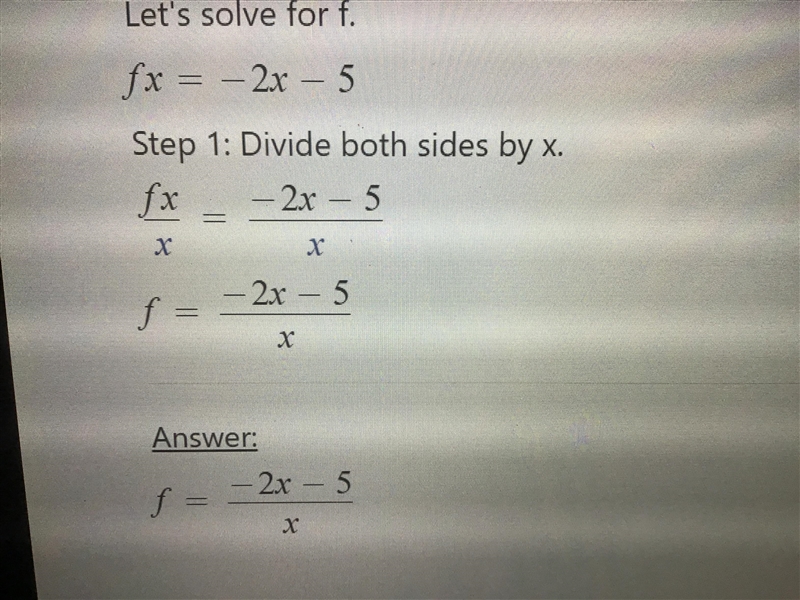 Given the function f (x) = -2x -5, determine the value of f (-3). Please helpp-example-1