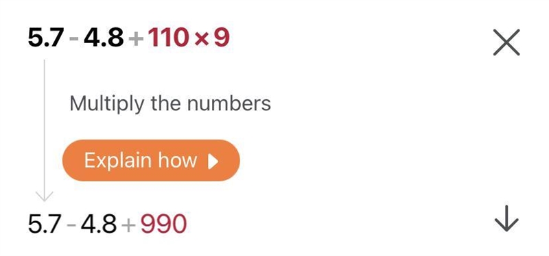 5. 7 − 4.8 + 110 × 9 =-example-2