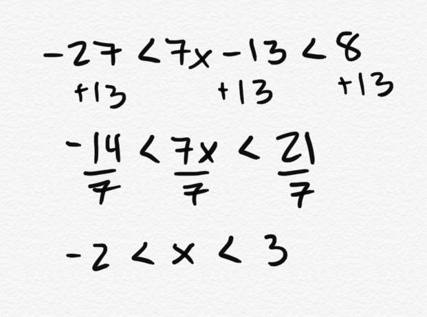 -27<7x-13<8 Please help do not understand-example-1