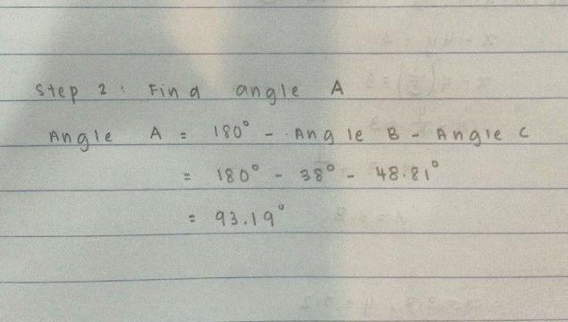 Work out the size of angle A-example-2