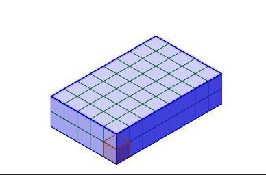 Which expression can be used to represent the volume of this prism? 2 x 5 x 8 units-example-1