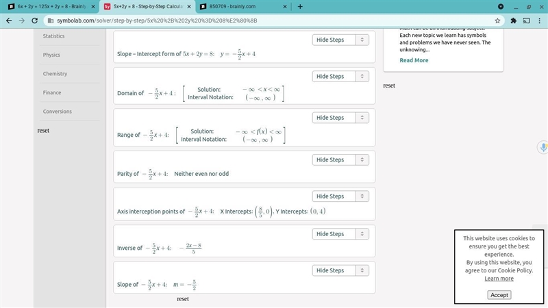 6x + 2y = 12 5x + 2y = 8​-example-2