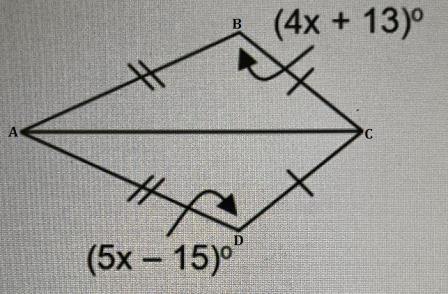 Help find x pls geometry help plssss-example-1