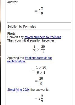 What is the constant rate of change for this equation y = 1/9x-20 ?​-example-1