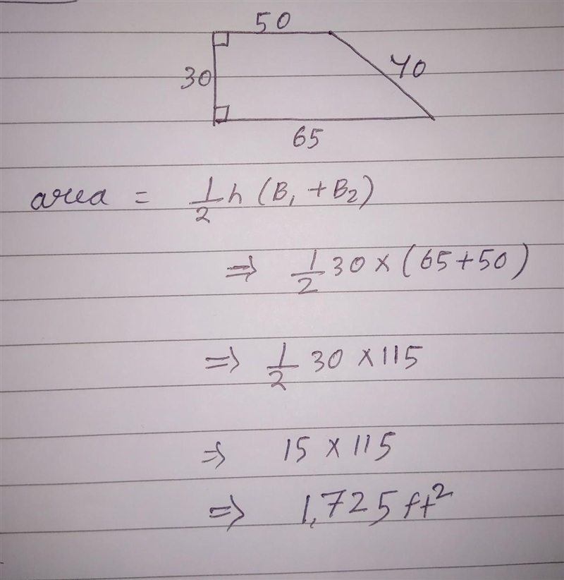 Find the area of trapezoid​-example-1