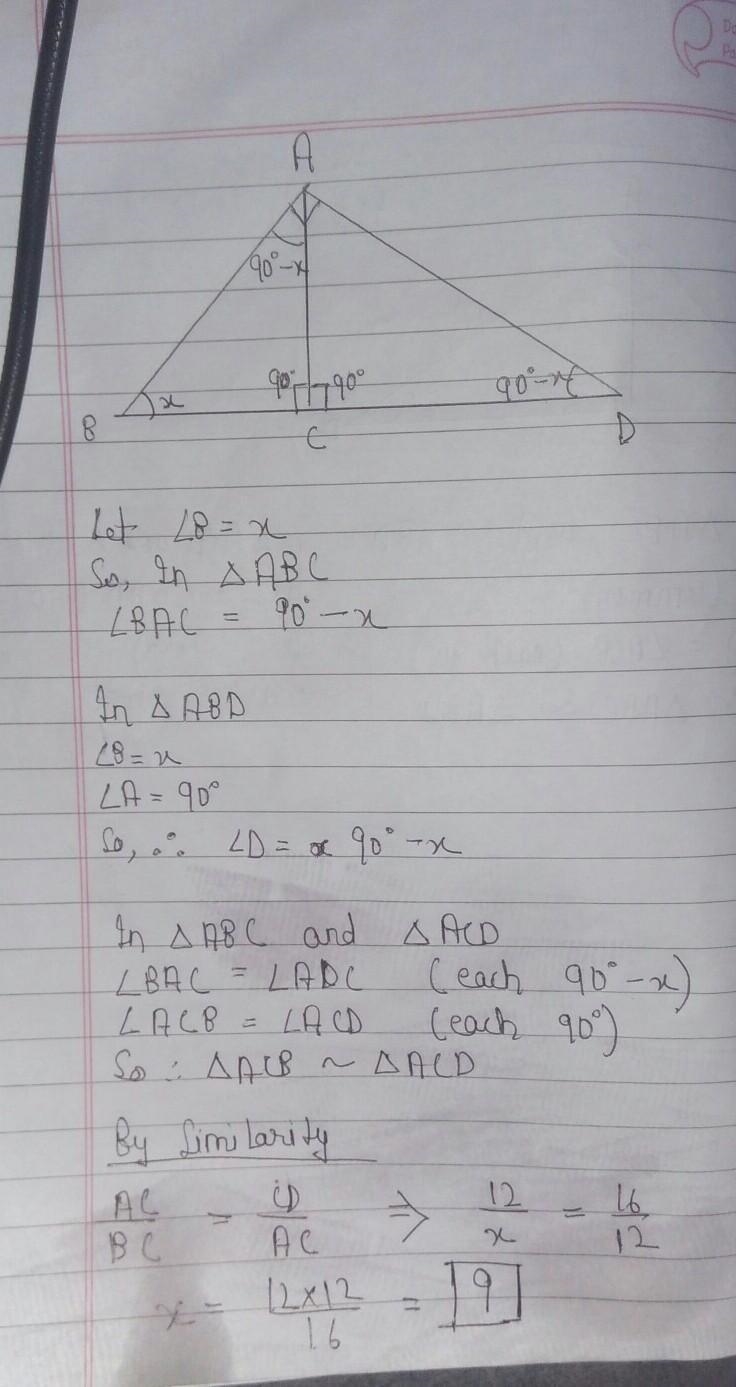 Please Help Me! Find the missing length indicated. Leave your answer in simplest radical-example-1