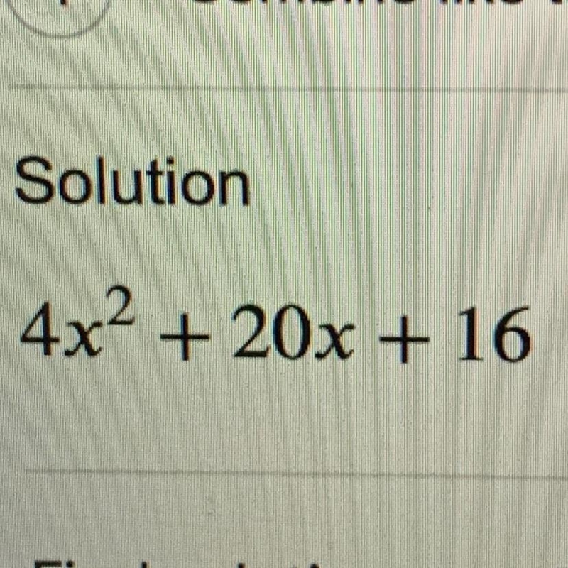 Can someone help me? (2x+8)(2x+2)-example-1