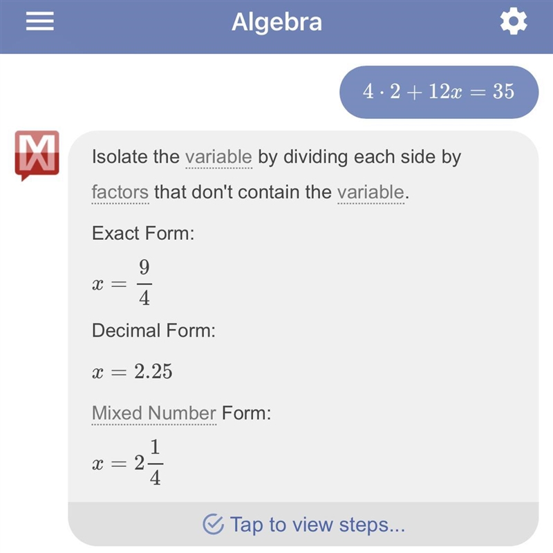 What is the positive solution to this equation? 4x2 + 12 x= 135-example-1